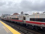 MNR Holiday Lights M8 Ste at Harlem 125th St Station